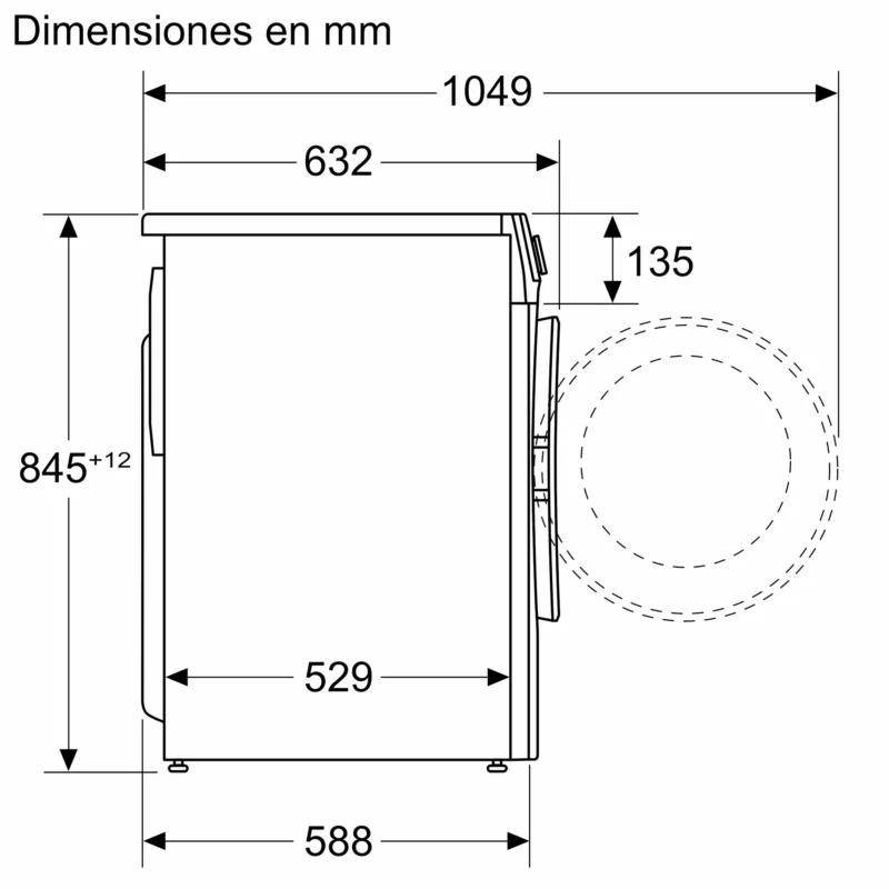 Lavadora de carga frontal 10 kg 1400 r.p.m. BOSCH - Imagen 8
