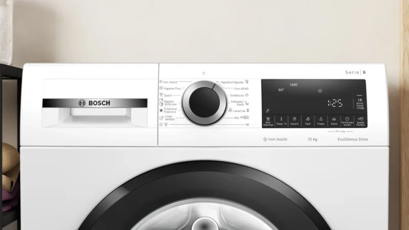 Lavadora de carga frontal 10 kg 1400 r.p.m. BOSCH - Imagen 4